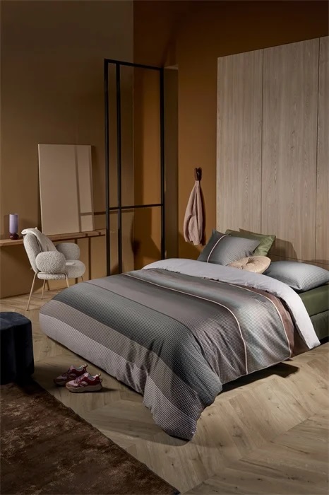 DE j4/ Beddinghouse Charlottesville - 155 x 220 cm - Grey Green 248881