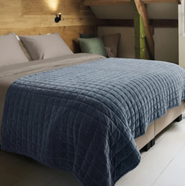Beddinghouse Cosy throw- 260 x 260 cm - Blue 341843*