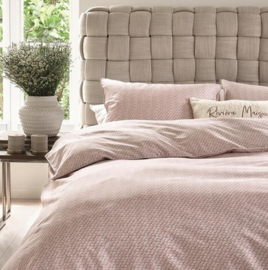 soft pink DE Riviera Maison dekbedovertrek Bambu - 135 x 200 cm 321475 (duitse maat!) !