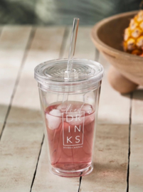 To Go Cup & Straw Iced Drinks riviera maison 578350