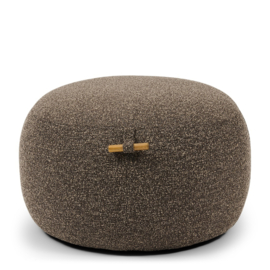 Aspen Footstool, Mountain Weave Lush Brown 32603002