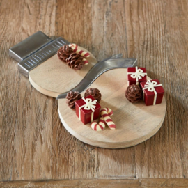 Serveerplank Snowman riviera maison 567260