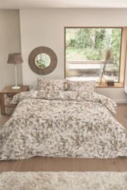 Riviera Maison Blushing Blooms dekbedovertrek - 140 x 200/220 cm - Sand 321707