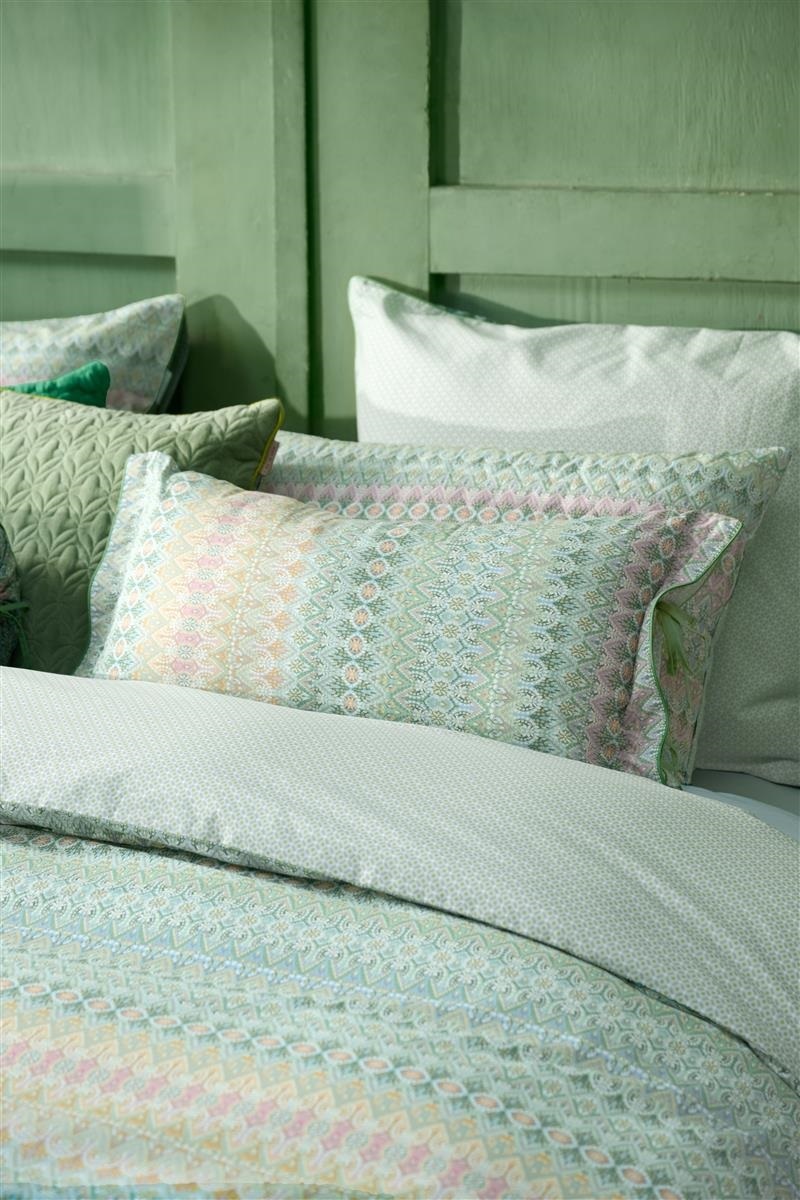 Pip Studio Ashanti Cushion - 35 x 60 cm - Green 329655
