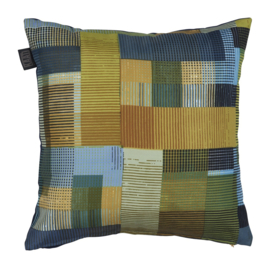 KAAT Amsterdam Alvi Cushion - 43 x 43 cm - Blue Green 261028