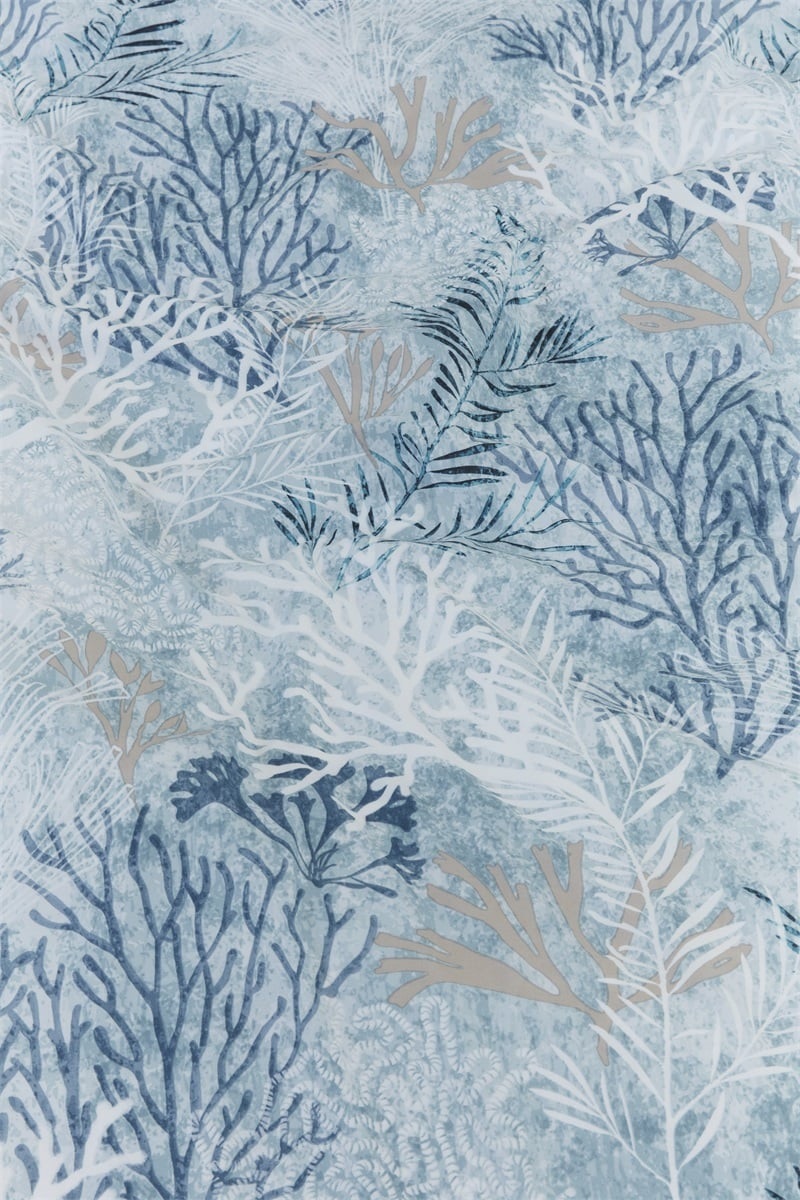 Riviera Maison dekbedovertrek Calm Coral - 260 x 200/220 cm - Blue