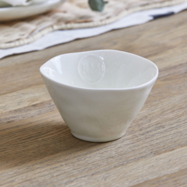 Portofino Bowl white M riviera maison 556760