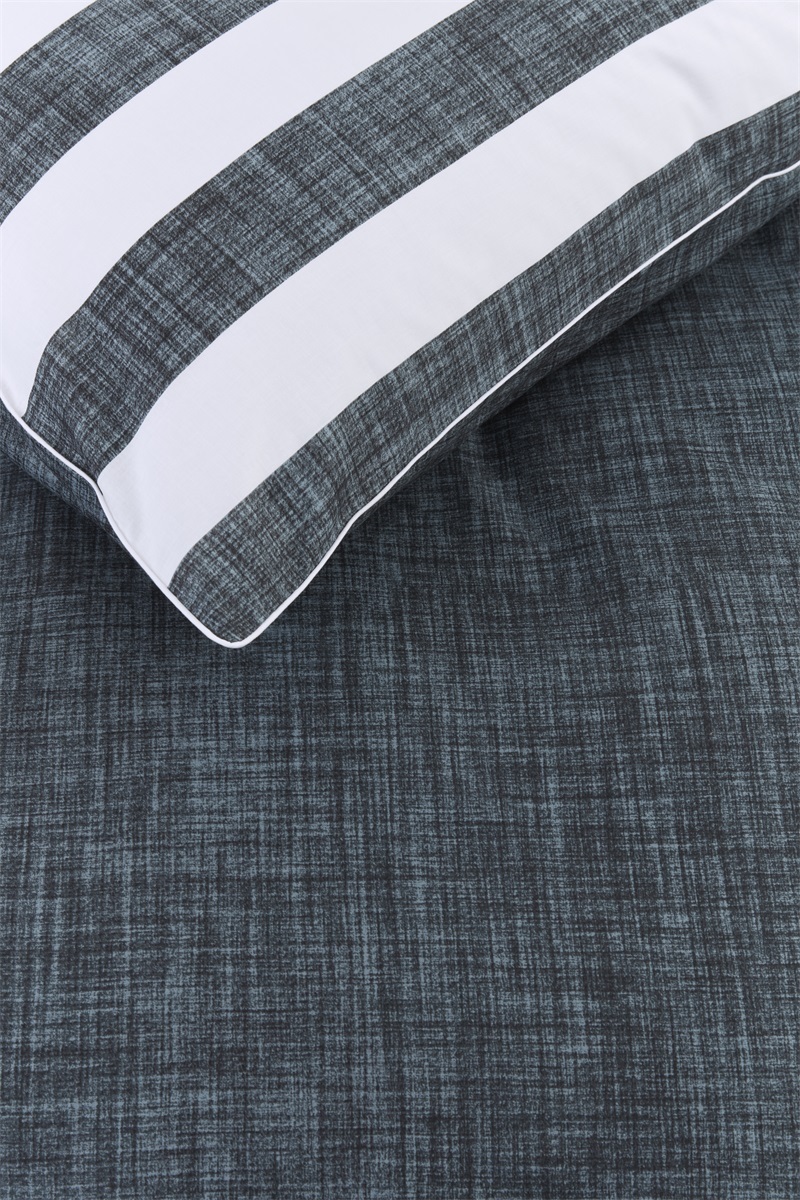 Riviera Maison Lindy Lines - 135 x 200 cm - Navy 257855!