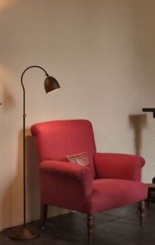 Garda vloerlamp Bruin patina Frezoli L.064.1.820
