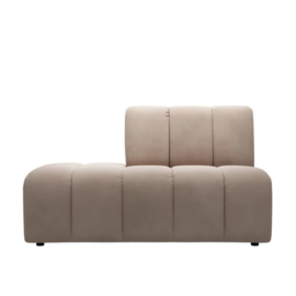 Dazzle Lounger L Light Taupe riviera maison