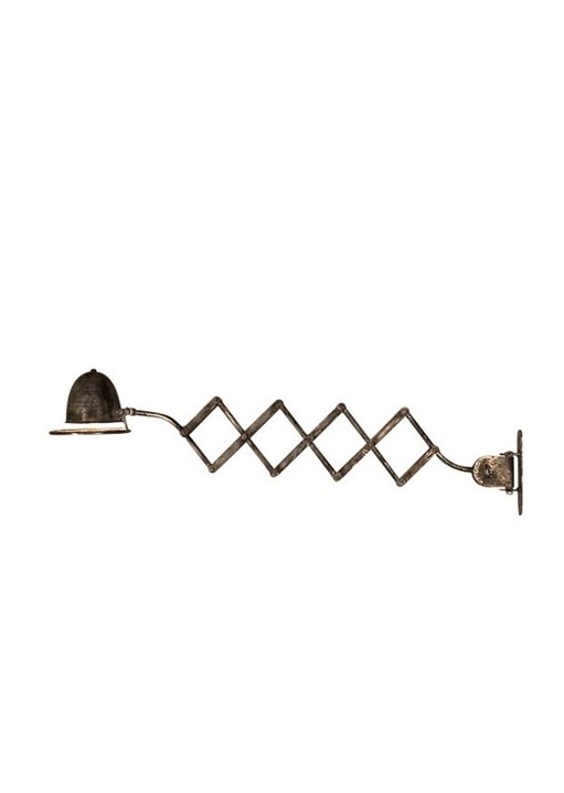 Cimino Harmonica Schaarlamp grijs/zwart Frezoli L.106.1.400