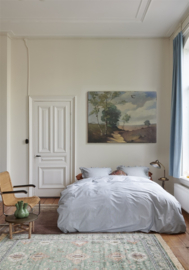 At Home dekbedovertrek by BeddingHouse Flamboyant - 155 x 220 cm - Blue Grey 259136 @!