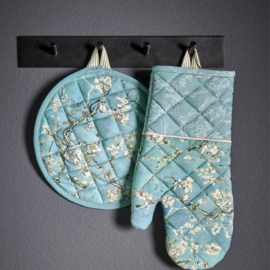 Beddinghouse x Van Gogh Museum Blossom Oven Mitt Set - One Size - Blue 228609