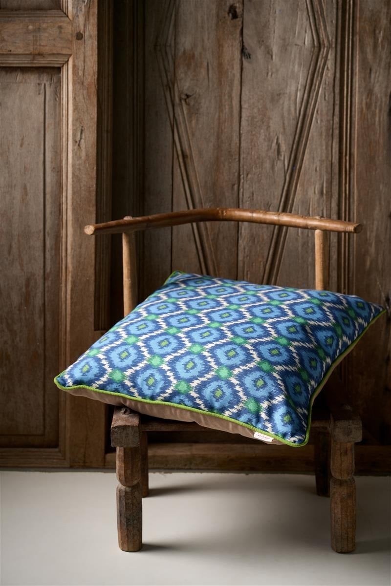 Pip Studio Zazu Cushion - 53 x 53 cm - Blue 329644