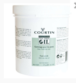 Courtin tea tree oil Voetenscrub 475 gram