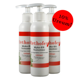 Orthofex Myko-EX® Voetcreme Extra Vettend (10% Ureum) 150 ml 5+1 gratis