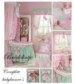 Romantische Babykamer.