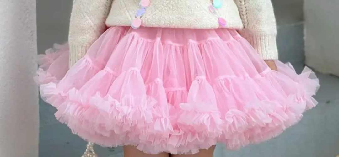 Tule rokje Roze
