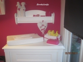 Hele baby kamer met paddestoeltjes