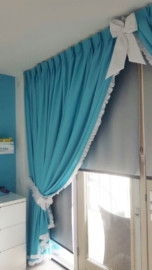 Aankleding van de Babykamer in turquase/ aan te vragen