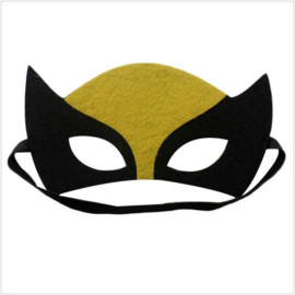 Geweldig leuk en stevig masker catwoman van vilt