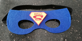 Superman cape + masker 8 - 12 jaar