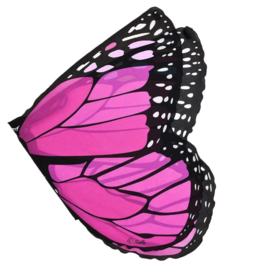 Superleuke kinder cape vlinder fuchsiaroze
