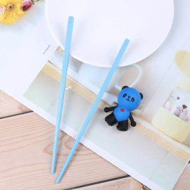 Kinder chopsticks Panda zwart/blauw