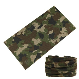 Magische bandana camouflage bruin