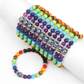 Chakra sterrenbeeld armband LEEUW  23 juli - 23 augustus