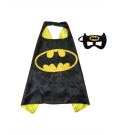 Batman cape + masker kind 3-8 jaar