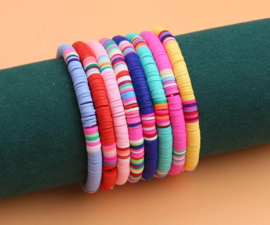 Kleurrijke Bohemian armband diverse kleuren kies je kleur