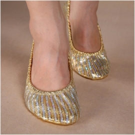 Prachtige goud/zilveren ballerina`s