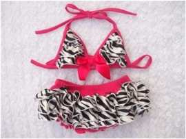 Geweldige meisjes bikini zebra