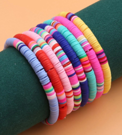 Kleurrijke Bohemian armband diverse kleuren kies je kleur