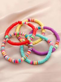 Kleurrijke Bohemian armband diverse kleuren kies je kleur