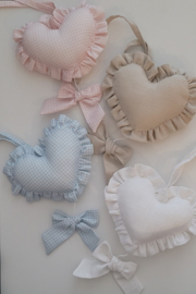 Mini muziekdoos ruffle heart