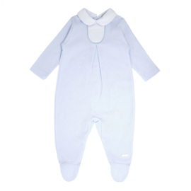 Babygrow Blue with customize Embroidery