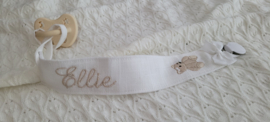 Speenkoord 'Teddy girl' ( +opties voor kleur )