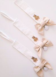 Dummyclip Teddy & Bow