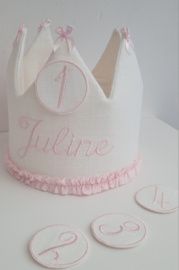 Kroon 'Ruffle' (+opties voor kleur)