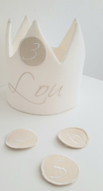 Kroon 'Lou' (+opties voor kleur)