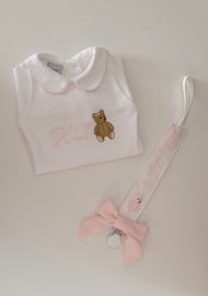 Speenkoord Teddy & Strik (+opties voor kleur)