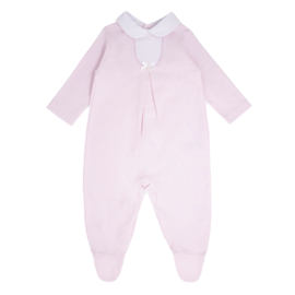 Babygrow pink with customize embroidery