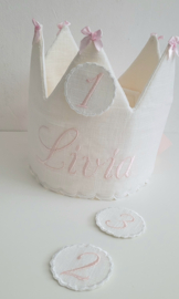 Kroon 'Livia' (+opties voor kleur)