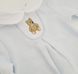 Babygrow Blue with customize Embroidery