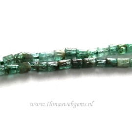 Aquamarijn zeegroen ca. 4x3-6mm