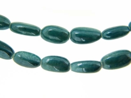 Parelmoer blauw ca. 10x5mm