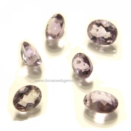 5 stuks Amethyst hangertje facet ca. AA klasse (G93)