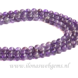 Amethyst rond ca. 6mm